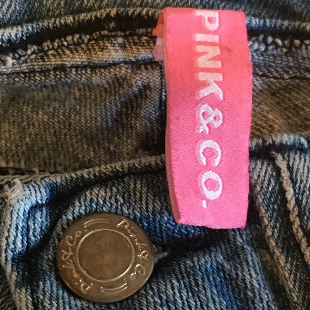 Pink & Co. Flare Cropped Jeans, Size Small